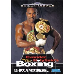 jeu sega megadrive evander holyfield's boxing