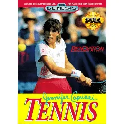jeu sega megadrive jennifer capriati tennis