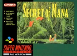 jeu snes secret of mana snes super nintendo