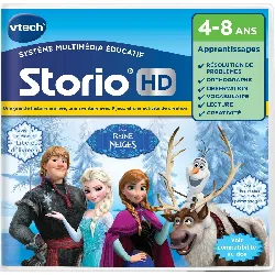 jeu vtech storio hd la reine des neiges