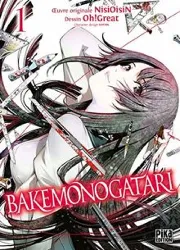 livre bakemonogatari - tome 1