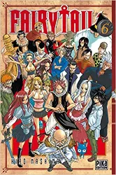 livre fairy tail, tome 6