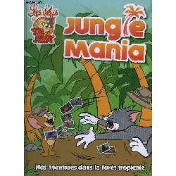 livre jungle mania les défis de tom and jerry