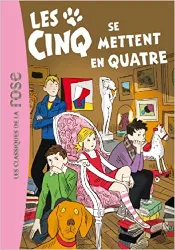 livre les cinq 30 - les cinq se mettent en quatre