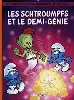 livre les schtroumpfs tome 34 - les schtroumpfs et le demi - génie