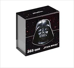 livre mini calendrier - 365 quiz star wars