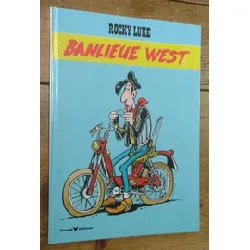 livre rocky luke, banlieue west