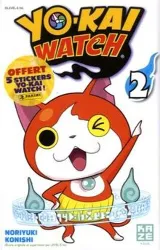 livre yo - kai watch, tome 2 : avec 5 stickers