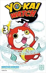 livre yo - kai watch, tome 3 : avec 10 cartes yo - kai watch !