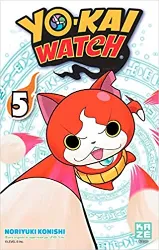 livre yo - kai watch, tome 5 : avec 1 poster yo - kai watch !