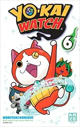 livre yo - kai watch, tome 6 : avec une carte postale yo - kai watch !