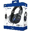 micro-casque gaming stéréo bigben noir pour ps4, pc, mac et appareils mobiles