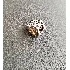 pandora charm coeur vide 2 couleurs argent 925 millième (22 ct) 1,54g