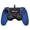 plap manette filaire bleue @play ps4 officielle sony