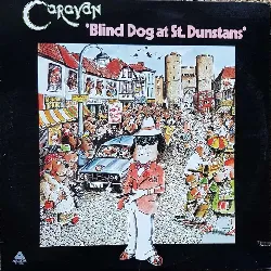 vinyle caravan blind dog at st. dunstans