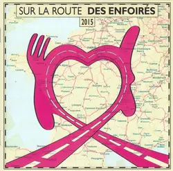 cd les enfoirés - sur la route des enfoirés 2015 (2015)