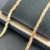 collier tresse 3 ors or 750 millième (18 ct) 4,74g