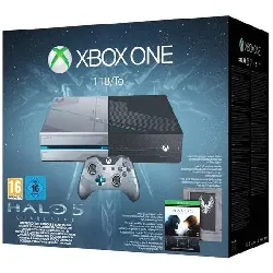 console microsoft xbox one 1to limited edition halo 5 guardians