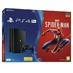 console sony playstation 4 ps4 pro 1to pack spider-man