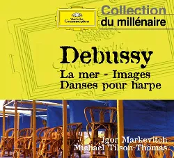 debussy : la mer - images - danses pour harpe