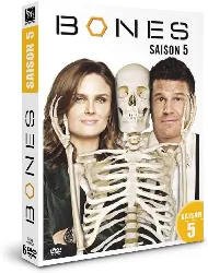 dvd bones, saison 5 - 6 dvd