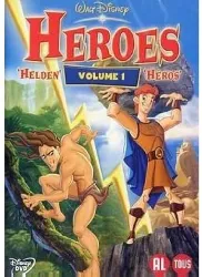 dvd disney heroes - volume 1
