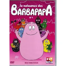 dvd la naissance des barbapapa n°1 - 15 épisodes