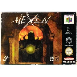 jeu n64 hexen nintendo 64 version pal