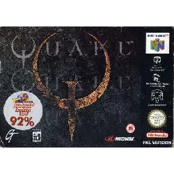 jeu n64 quake nintendo 64 version pal