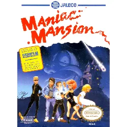 jeu nes maniac mansion