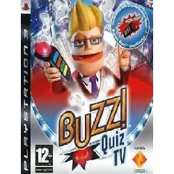 jeu ps3 buzz quiz tv buzzers