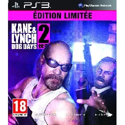 jeu ps3 kane lynch 2 dog days edition limitée