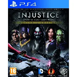 jeu ps4 injustice les dieux sont parmi nous ultimate edition