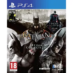 jeu ps4 ps4n arkham collection