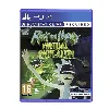 jeu ps4 rick and morty virtual rick-ality vr