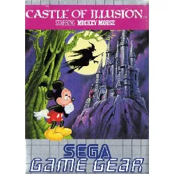 jeu sega game gear gg castle of illusion starring mickey mouse