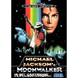 jeu sega megadrive michael jackson's moonwalker
