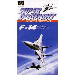 jeu snes super dogfight - f-14 tomcat air combat game