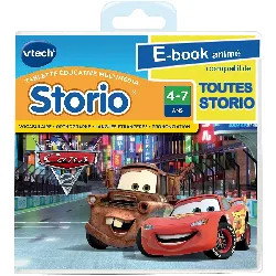 jeu vtech storio cars 2