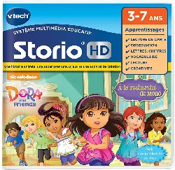 jeu vtech storio hd dora and friends