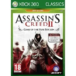 jeu xbox 360 assassin's creed ii game of the year edition