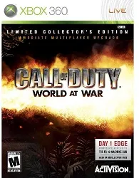 jeu xbox 360 call of duty world at war edition limitée