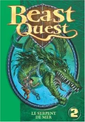 livre beast quest tome 2 - le serpent de mer
