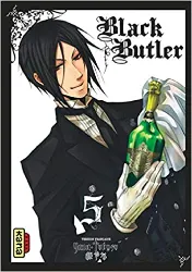 livre black butler, tome 5