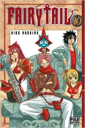 livre fairy tail, tome 10