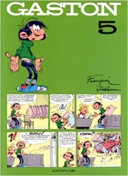 livre gaston dupuis old t5 gaston