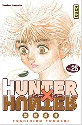 livre hunter x hunter, tome 25