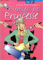 livre journal d'une princesse, tome 2 : premiers pas d'une princesse