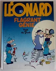 livre léonard, tome 19 : flagrant génie