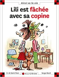 livre lili est fachee avec sa copine